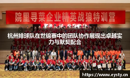 杭州排球队在世锦赛中的团队协作展现出卓越实力与默契配合